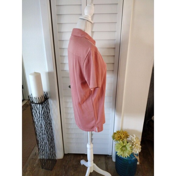 Saks Fifth Avenue Men's Unisex‎ Modal Polo Shirt short sleeve S - Picture 5 of 12